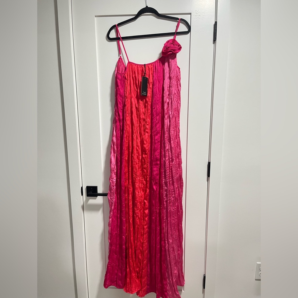 The Sang Pink and Red Skirt